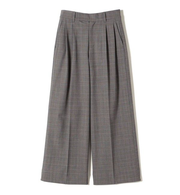 SHIPS for women「【SHIPS別注】Nell:グレンチェック パンツ」|その他|チャコールグレー