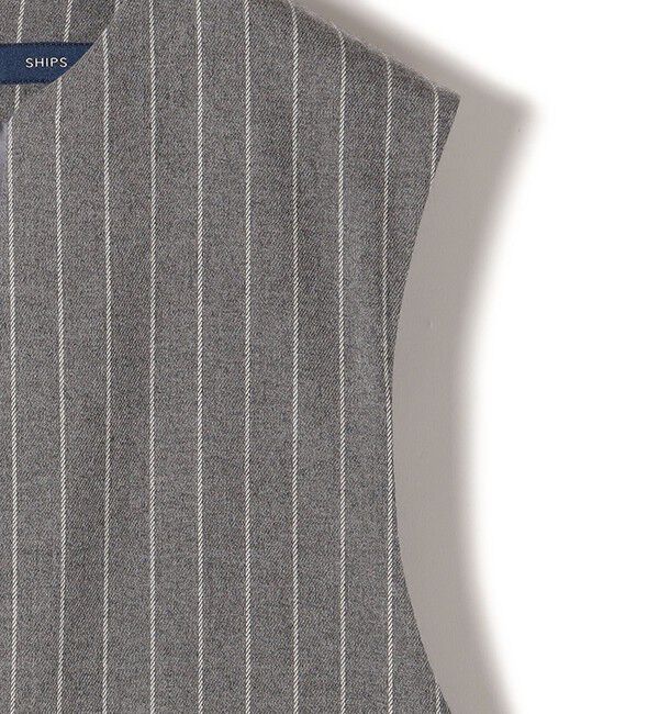 SHIPS for women「ストライプ / 無地 オールインワン」|オールインワン|