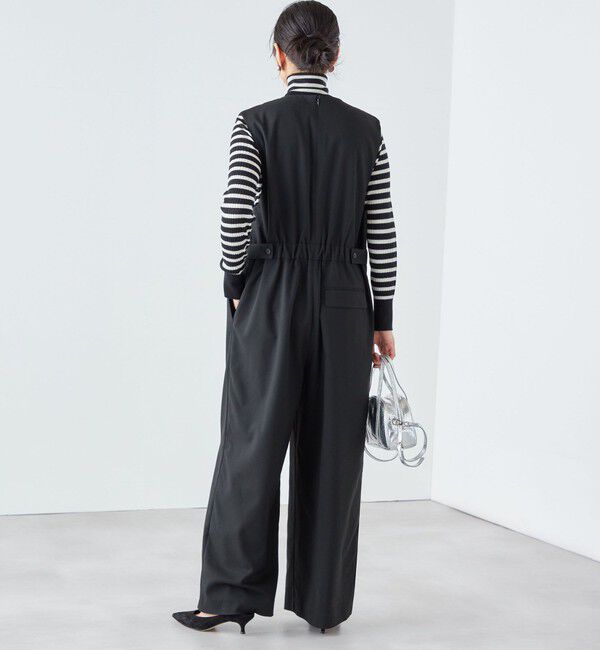 SHIPS for women「ストライプ / 無地 オールインワン」|オールインワン|