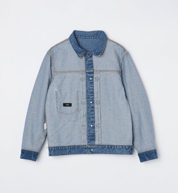 SHIPS「SHIPS: 〈セットアップ対応〉13.5oz リラックス デニム トラッカー ジャケット」|デニムジャケット|