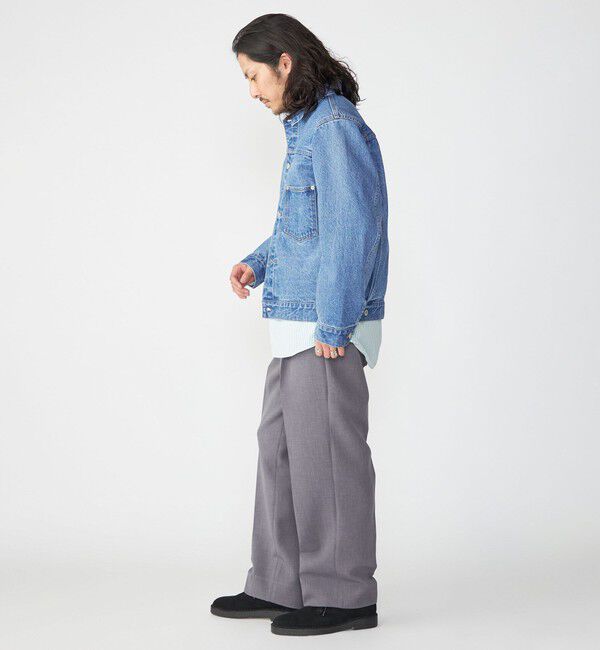 SHIPS「SHIPS: 〈セットアップ対応〉13.5oz リラックス デニム トラッカー ジャケット」|デニムジャケット|