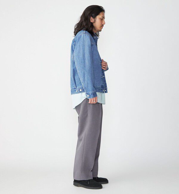 SHIPS「SHIPS: 〈セットアップ対応〉13.5oz リラックス デニム トラッカー ジャケット」|デニムジャケット|