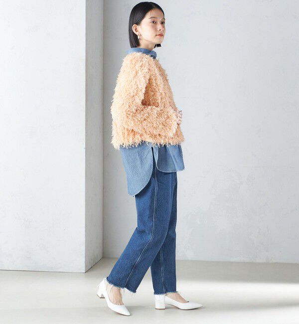 SHIPS for women「〈手洗い可能〉フェザー ヤーン プルオーバー 24SS ◇」|プルオーバー|