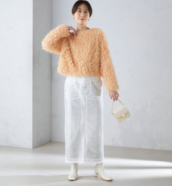 SHIPS for women「〈手洗い可能〉フェザー ヤーン プルオーバー 24SS ◇」|プルオーバー|