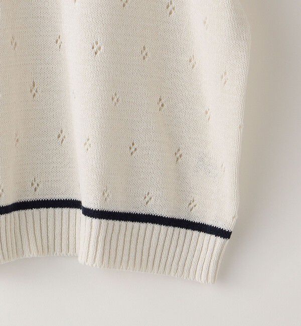 SHIPS KIDS「SHIPS KIDS:130～155cm / サマーニット ベスト」|ベスト・ジレ|