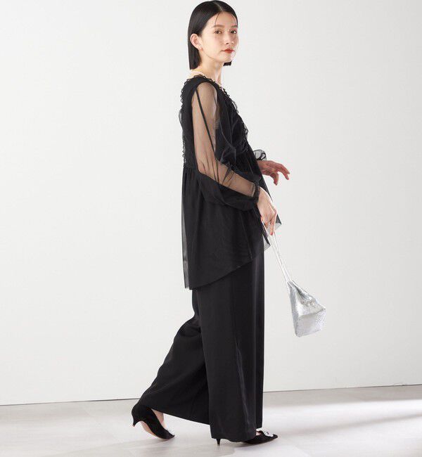 SHIPS for women「【SHIPS別注】kaene:2WAY シースルー オールインワン（セレモニー対応可）」|オールインワン|