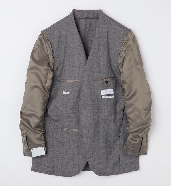 SHIPS「【SHIPS別注】CARUSO: AIDA トロピカルウール ジャケット」|テーラードジャケット|