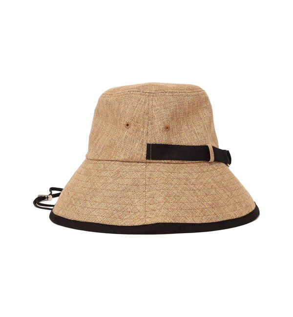 SHIPS for women「Rmeria:〈UVカット / 手洗い可能〉ペーパーライク パイピング ハット 」|ハット|