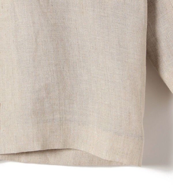 SHIPS for women「〈手洗い可能〉チェック / 無地 フリンジ ボクシー ジャケット」|テーラードジャケット|