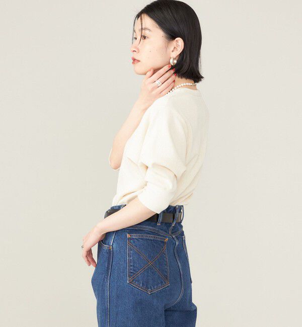 SHIPS for women「SHIPS NINE CASE:〈洗濯機可能〉ワッフル TEE ◇」|Tシャツ・カットソー|