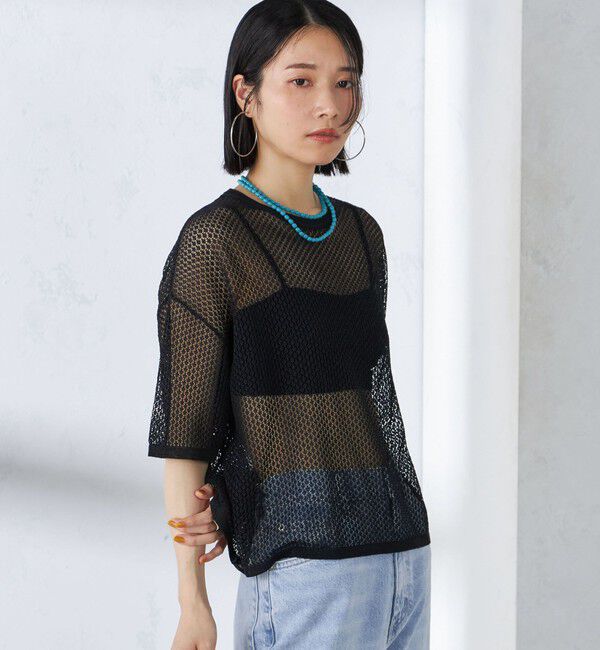 SHIPS for women「〈手洗い可能〉イタリアンパイル スイムウェア(ビキニ)」|ビキニ|