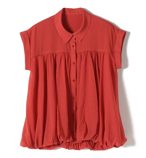 SHIPS for women「〈手洗い可能〉強撚 バルーン ブラウス」|シャツ・ブラウス|