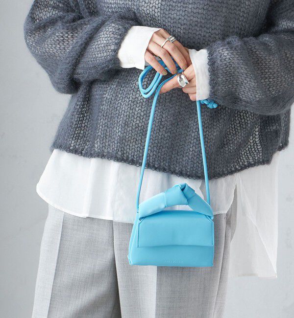 SHIPS for women「ADD CULUMN:WAFT MICRO SHOULDER」|ショルダー・メッセンジャー|ライトブルー