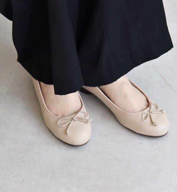 quaranciel「quaranciel: ローヒール バレエ シューズ」|バレエシューズ|