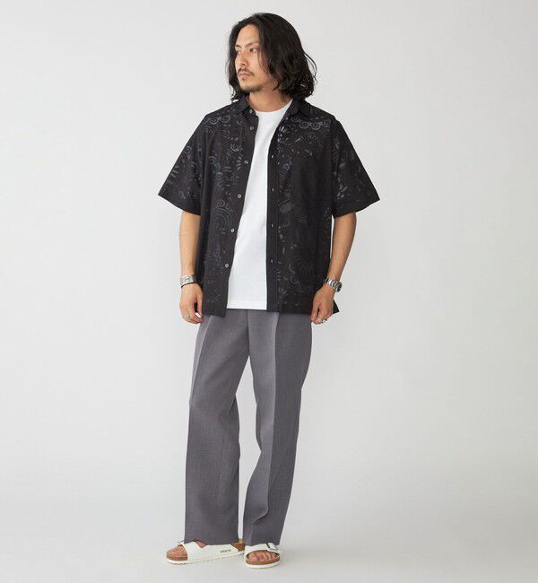 SHIPS「SHIPS: オパール レギュラーカラー ショートスリーブ シャツ」|シャツ・ブラウス|