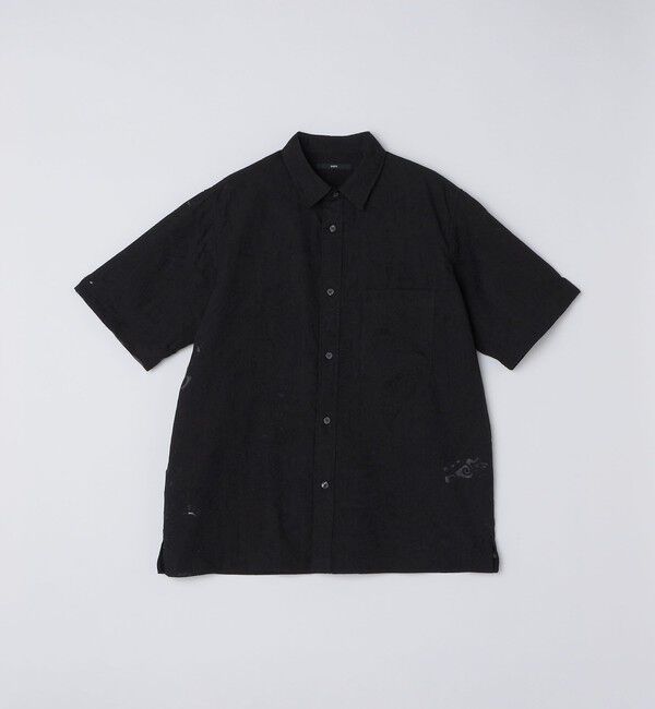 SHIPS「SHIPS: オパール レギュラーカラー ショートスリーブ シャツ」|シャツ・ブラウス|