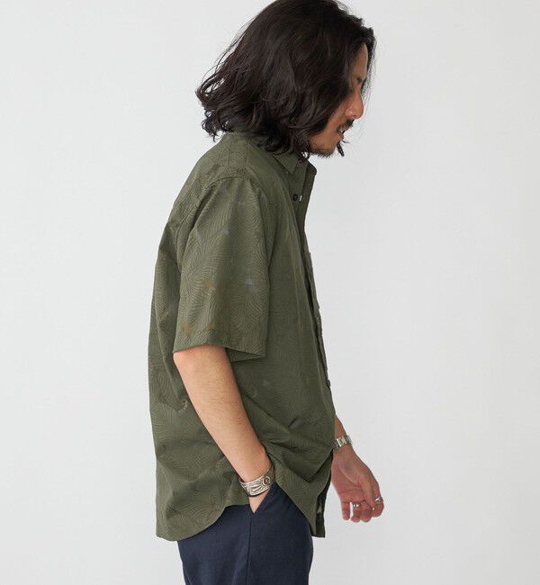 SHIPS「SHIPS: オパール レギュラーカラー ショートスリーブ シャツ」|シャツ・ブラウス|