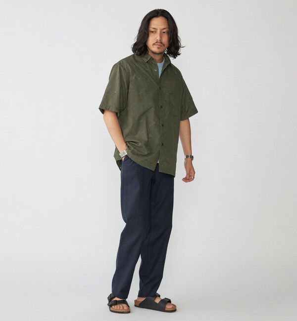 SHIPS「SHIPS: オパール レギュラーカラー ショートスリーブ シャツ」|シャツ・ブラウス|