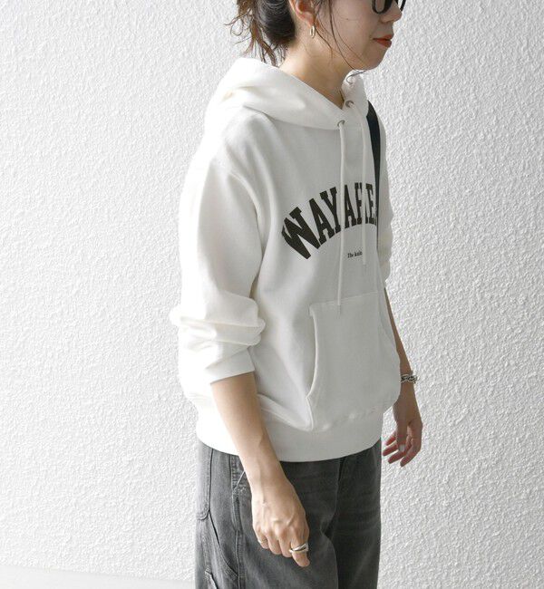 SHIPS any「【SHIPS any別注】THE KNiTS: カレッジ ロゴ フーディ パーカー 25SS」|パーカー|