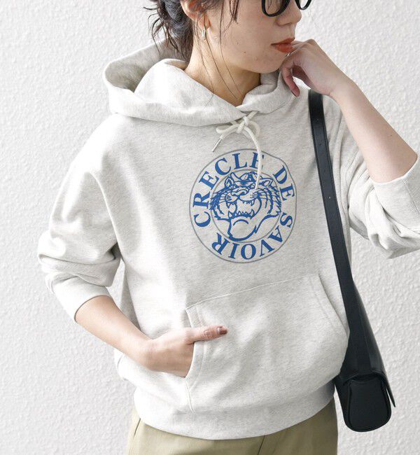 SHIPS any「【SHIPS any別注】THE KNiTS: カレッジ ロゴ フーディ パーカー 25SS」|パーカー|