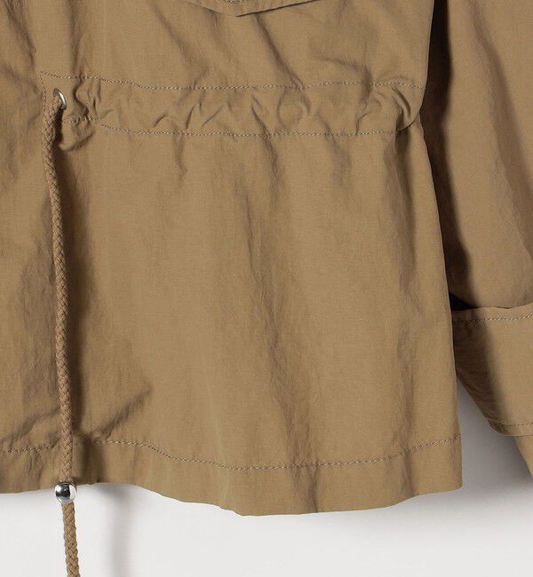 SHIPS any「SHIPS any:〈撥水・洗濯機可能〉スタンドカラー ドロスト ショート ブルゾン」|ブルゾン・スタジャン|