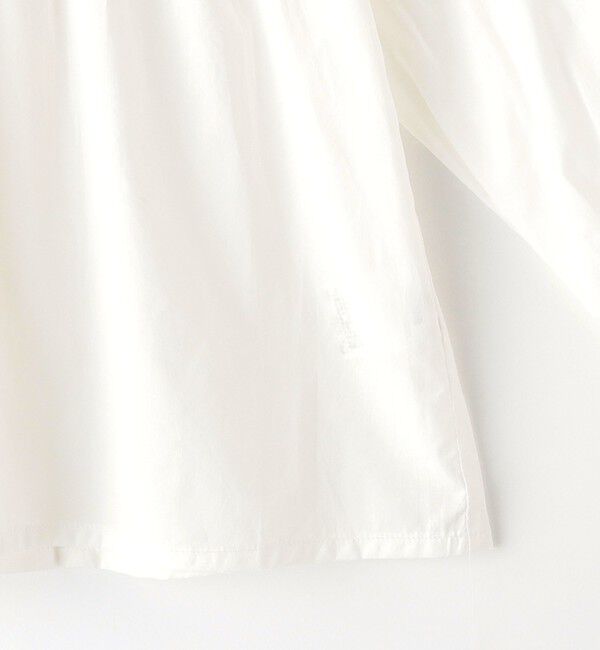 SHIPS KIDS「SHIPS KIDS:100～130cm / レース ピンタック 長袖 ブラウス」|シャツ・ブラウス|