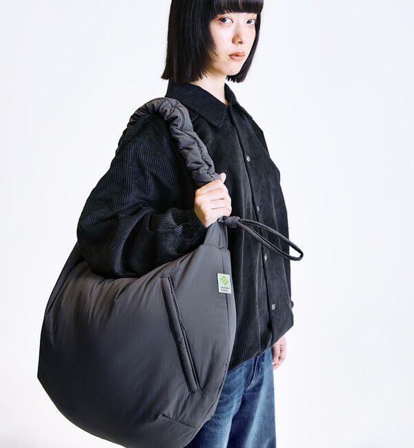 SHIPS「City Ambient Products: クランプル ビッグ ギャザーショルダー バッグ」|ショルダー・メッセンジャー|