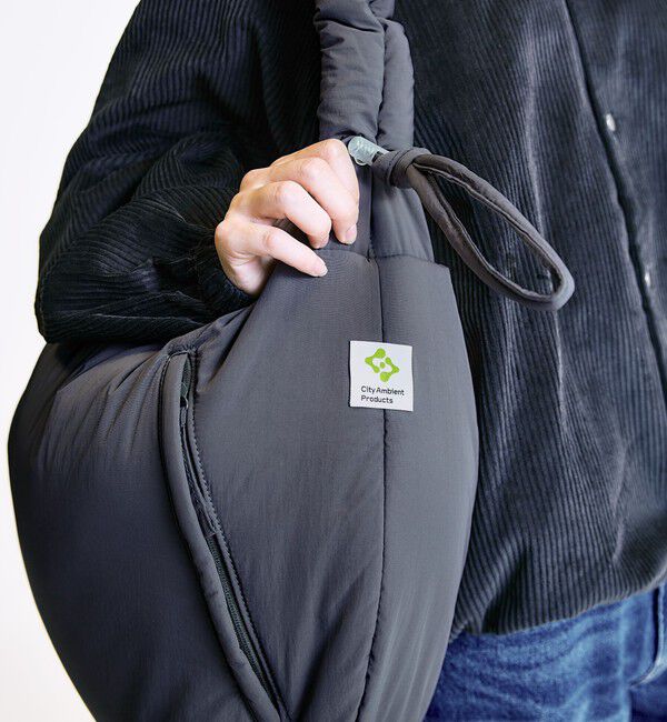 SHIPS「City Ambient Products: クランプル ビッグ ギャザーショルダー バッグ」|ショルダー・メッセンジャー|