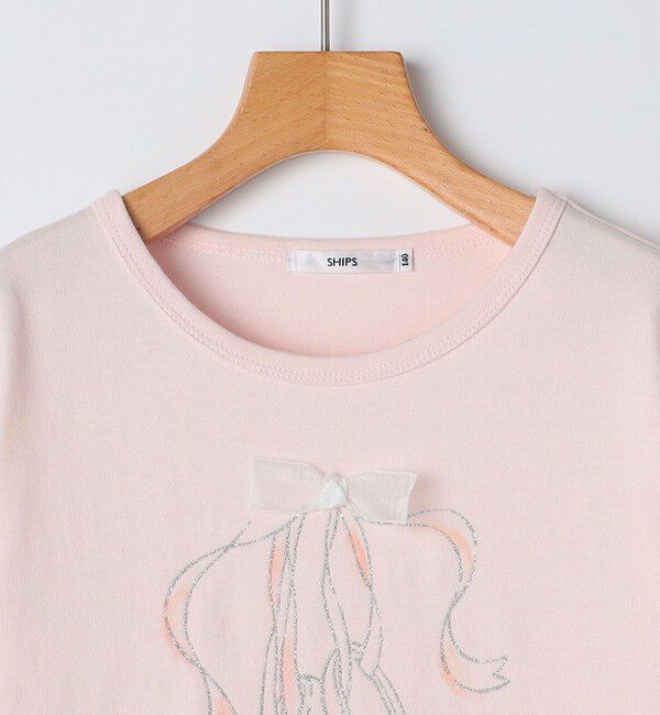 SHIPS KIDS「SHIPS KIDS:140～150cm / バレエ 長袖 TEE」|Tシャツ・カットソー|