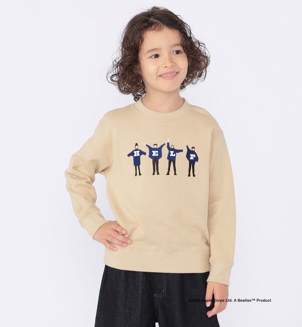 SHIPS KIDS「SHIPS KIDS:100～130cm /【THE BEATLES（ザ・ビートルズ）】スウェット」|スウェット・ジャージ|