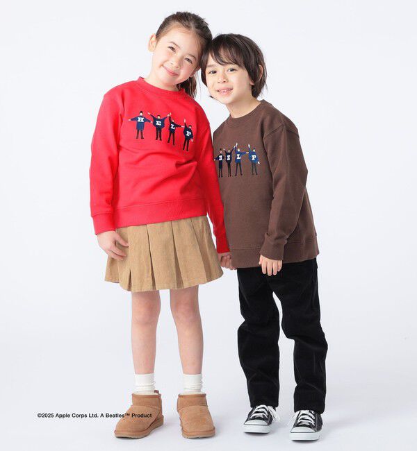 SHIPS KIDS「SHIPS KIDS:100～130cm /【THE BEATLES（ザ・ビートルズ）】スウェット」|スウェット・ジャージ|