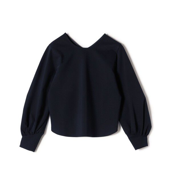 SHIPS for women「〈手洗い可能〉コットン ポンチ ボリューム 袖 プルオーバー」|プルオーバー|