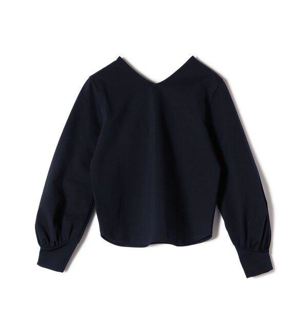 SHIPS for women「〈手洗い可能〉コットン ポンチ ボリューム 袖 プルオーバー」|プルオーバー|