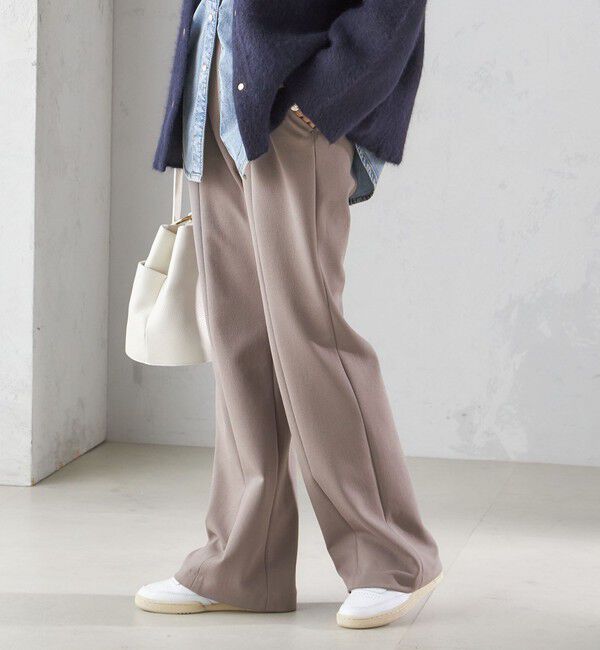 SHIPS for women「〈手洗い可能〉ストレッチ フレア パンツ」|その他|