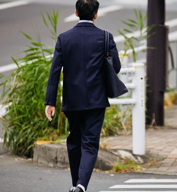 SHIPS「SHIPS: 〈セットアップ対応〉ダウンファブリック 2ボタン ジャケット」|スーツ|