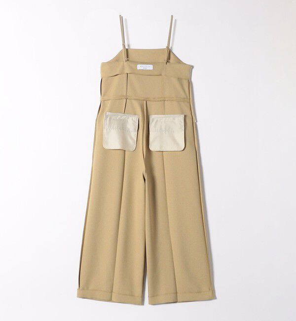 SHIPS any「SHIPS any:〈洗濯機可能〉オックス セミワイド サロペット［NAVY BLUE］」|オールインワン|