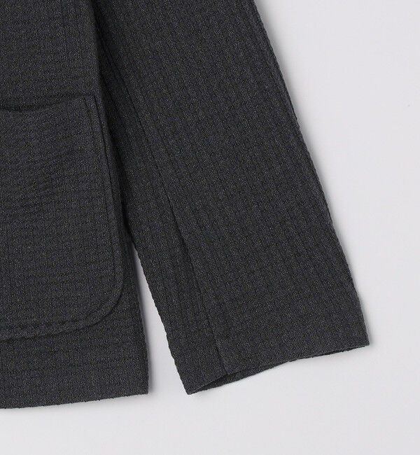 SHIPS any「SHIPS any:〈洗濯機可能〉TEXBRID(R) ワッフル ニッティング ジャケット◇」|テーラードジャケット|