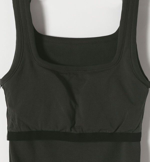 SHIPS any「SHIPS any:〈洗濯機可能〉カップ付き スクエア ブラタンクトップ」|インナー|