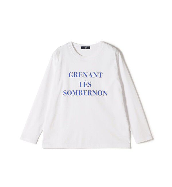 SHIPS Colors 「SHIPS Colors:ロゴ プリント TEE (ロンT)」|Tシャツ・カットソー|