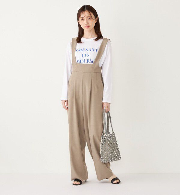 SHIPS Colors 「SHIPS Colors:ロゴ プリント TEE (ロンT)」|Tシャツ・カットソー|