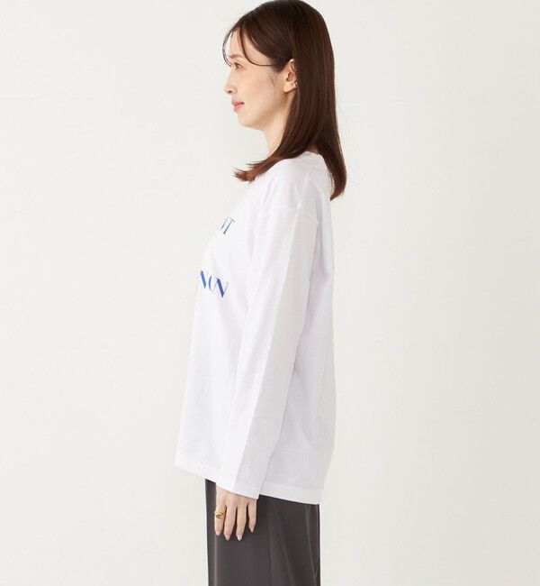 SHIPS Colors 「SHIPS Colors:ロゴ プリント TEE (ロンT)」|Tシャツ・カットソー|