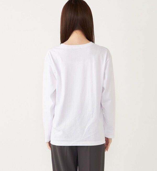 SHIPS Colors 「SHIPS Colors:ロゴ プリント TEE (ロンT)」|Tシャツ・カットソー|