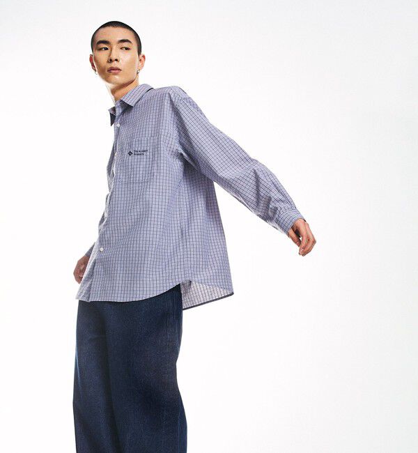 SHIPS「City Ambient Products: レギュラーカラー ブロード オーバー シャツ (長袖)」|シャツ・ブラウス|