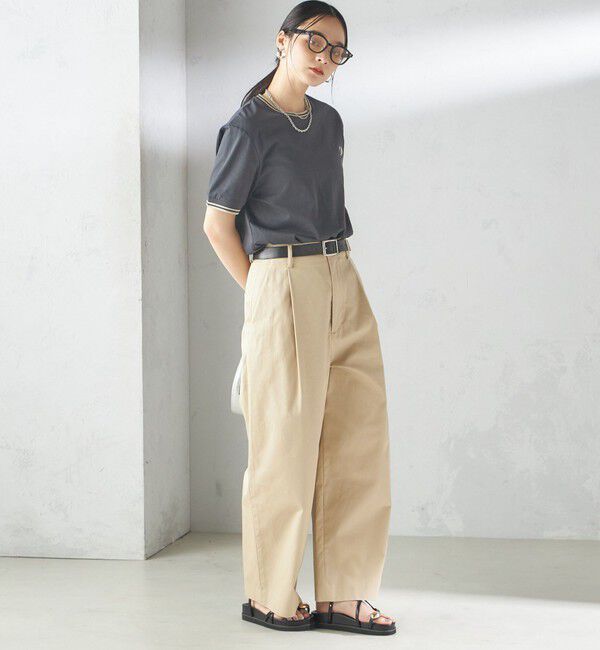 SHIPS for women「FRED PERRY:M1588 TWIN TIPPED TEE」|Tシャツ・カットソー|