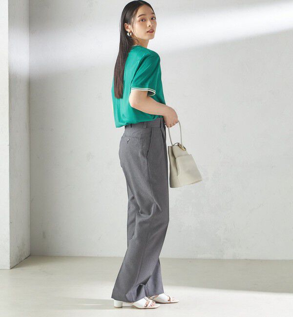 SHIPS for women「FRED PERRY:M1588 TWIN TIPPED TEE」|Tシャツ・カットソー|