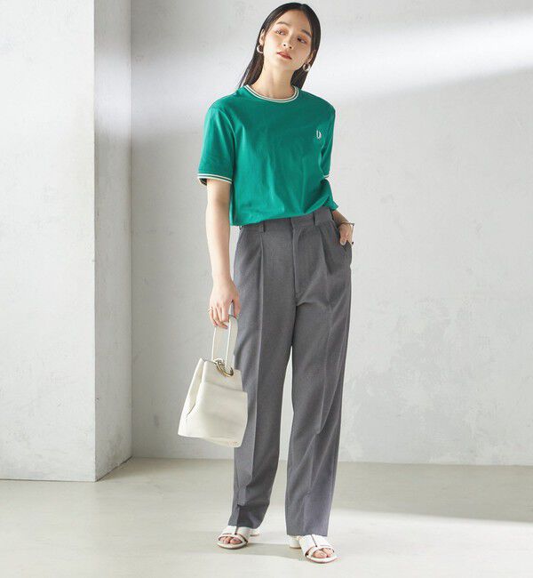 SHIPS for women「FRED PERRY:M1588 TWIN TIPPED TEE」|Tシャツ・カットソー|