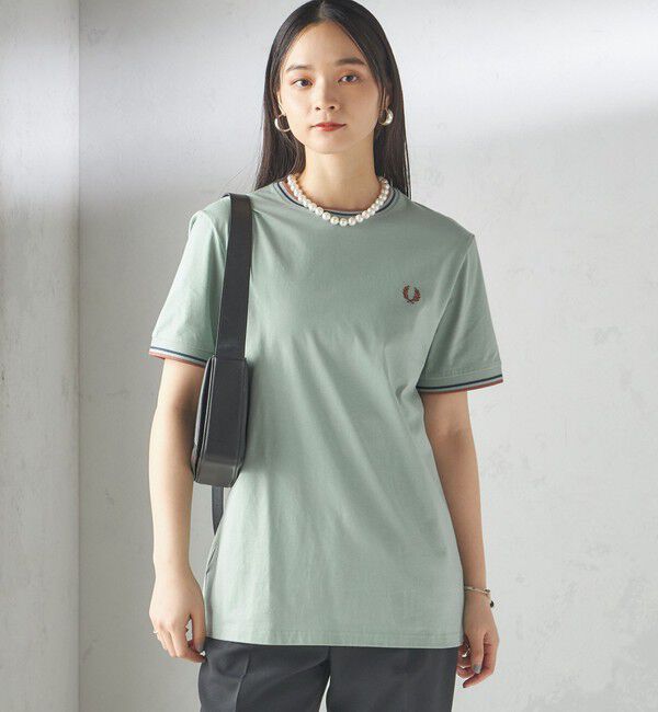 SHIPS for women「FRED PERRY:M1588 TWIN TIPPED TEE」|Tシャツ・カットソー|