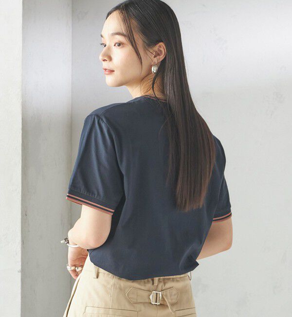 SHIPS for women「FRED PERRY:M1588 TWIN TIPPED TEE」|Tシャツ・カットソー|