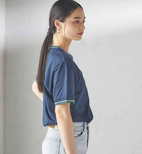 SHIPS for women「FRED PERRY:M1588 TWIN TIPPED TEE」|Tシャツ・カットソー|