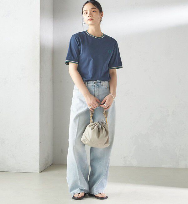 SHIPS for women「FRED PERRY:M1588 TWIN TIPPED TEE」|Tシャツ・カットソー|